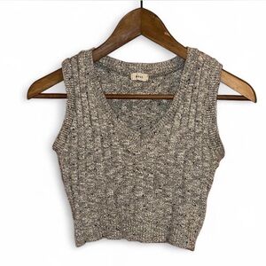 Debut Cotton Knit Sleeveless Sweater Vest